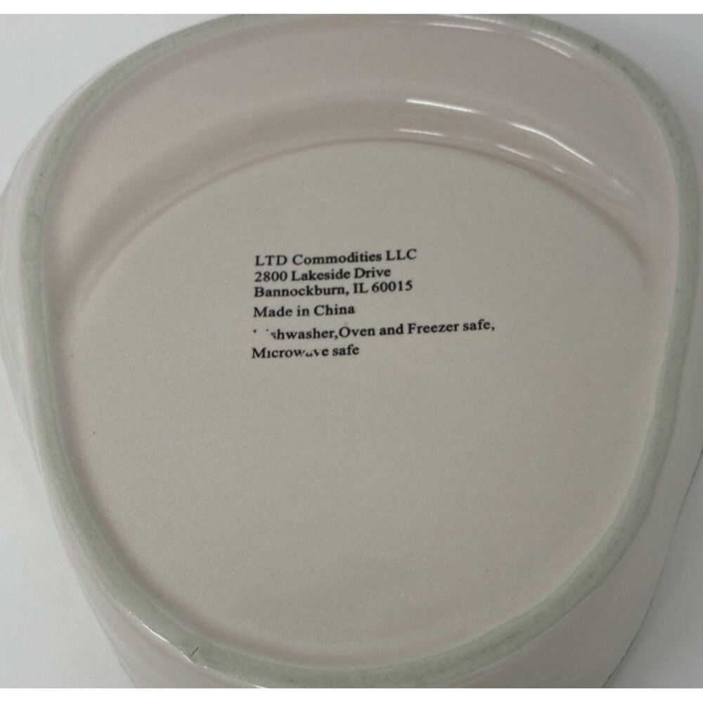 Set Of 2, LTD Commodities Soup/Cracker Bowl Chip/Dip, Pink, Pottery Stoneware - Picture 3 of 8